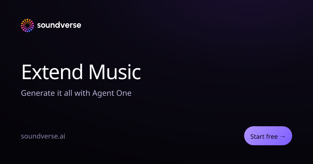 Soundverse | Extend Music